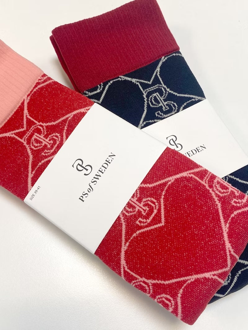 PS of Sweden Signature Heart Sock