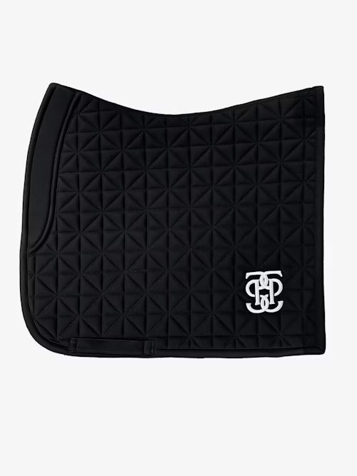 PS of Sweden Diamond Quilt Dressage Saddle Pad - Black