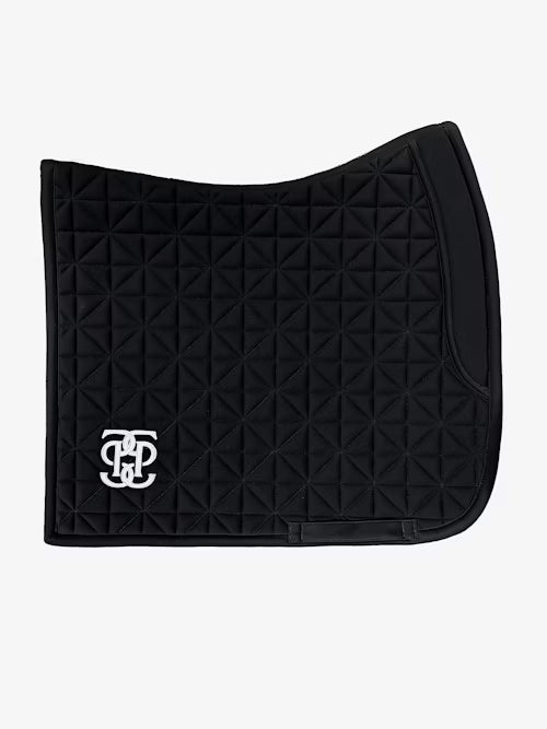 PS of Sweden Diamond Quilt Dressage Saddle Pad - Black