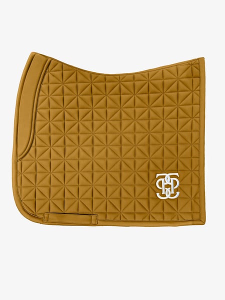PS of Sweden Diamond Quilt Dressage Saddle Pad - Golden Brown