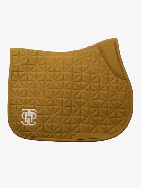 PS of Sweden Diamond Quilt Jump Saddle Pad - Golden Brown
