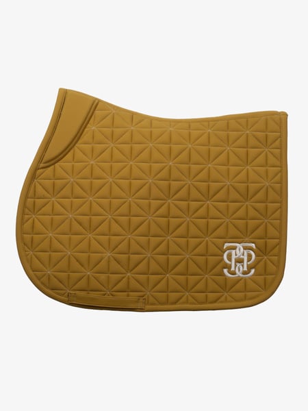 PS of Sweden Diamond Quilt Jump Saddle Pad - Golden Brown