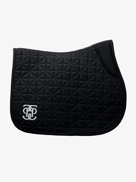 PS of Sweden Diamond Quilt Jump Saddle Pad - Black