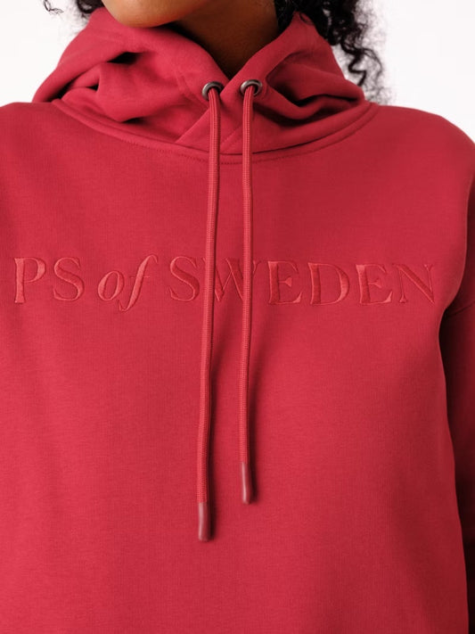PS of Sweden Angela Hoodie Chilli Red