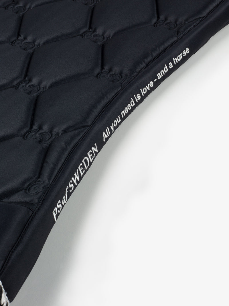 PS of Sweden Signature Jump Saddle Pad - Black