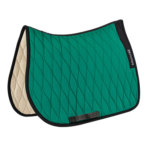 Equiline Alveolar Saddle Cloth Chairc  - Pepper Green