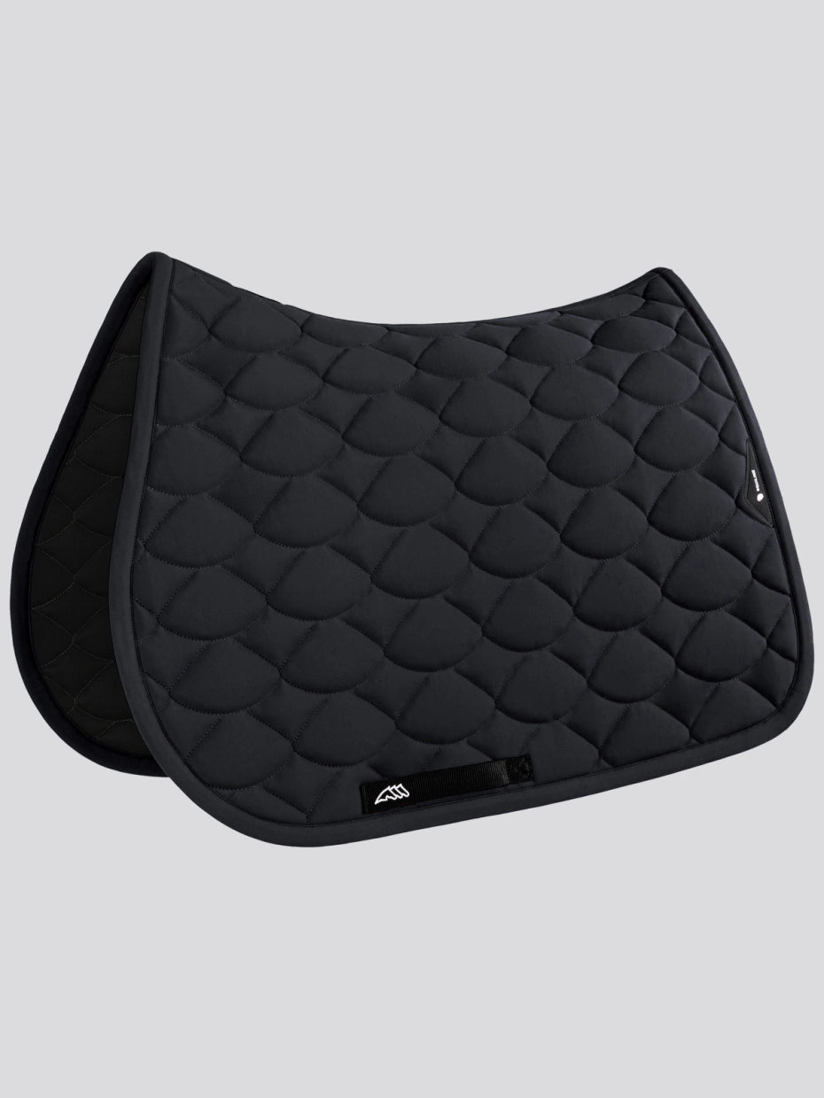 Equiline Eqalmond Tech-Almond Jump Saddle Pad - Black