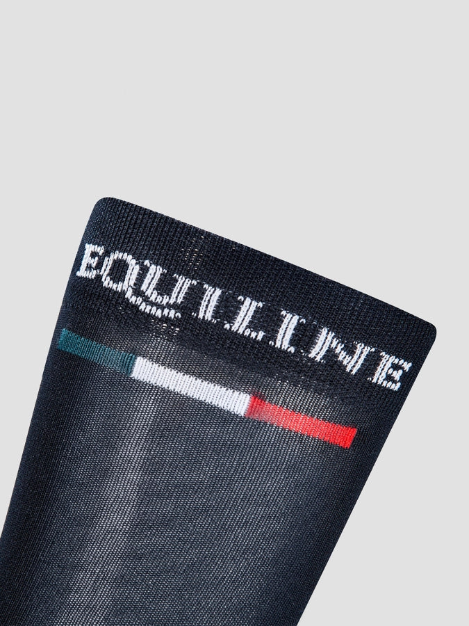 Equiline Silver Plus Light Socks - Blue