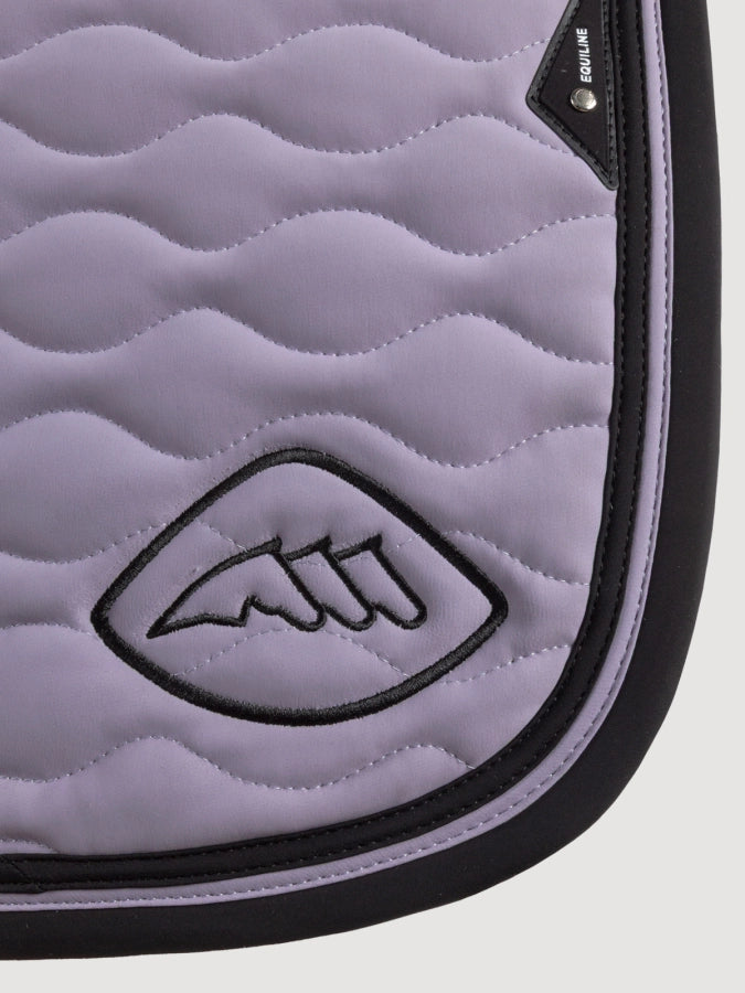 Equiline Eqcud Tech Almond Dressage Saddle Pad - Mauve