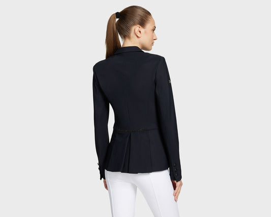 Samshield Victorine Crystal Fabric Womens Competition Jacket - Navy FR 40 / NZ 12