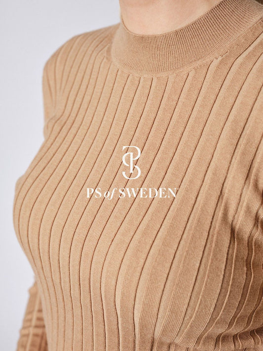 PS of Sweden Klara Knit Sweater Camel