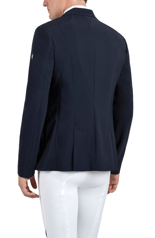 Equiline Men's Competition Jacket Cordelec - Navy Blue