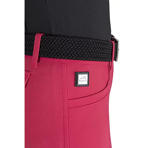 Equiline Cerief Womens Breeches - Cherry Red