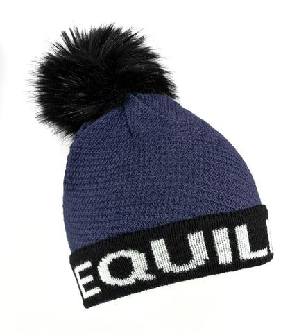 Equiline Knit Hat with Pom Pom Cliffecp