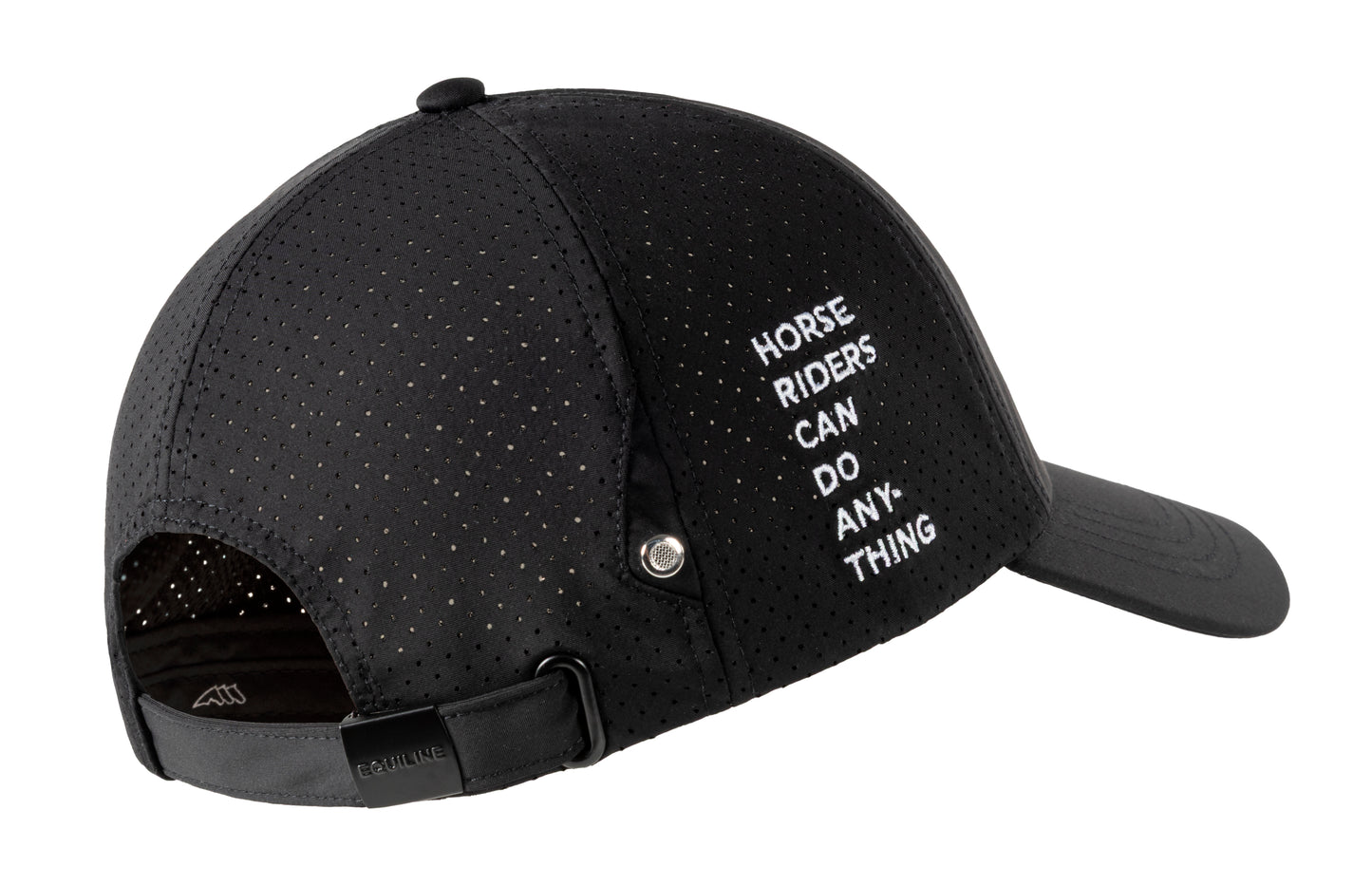 Equiline Eqcastel Baseball Cap - Black