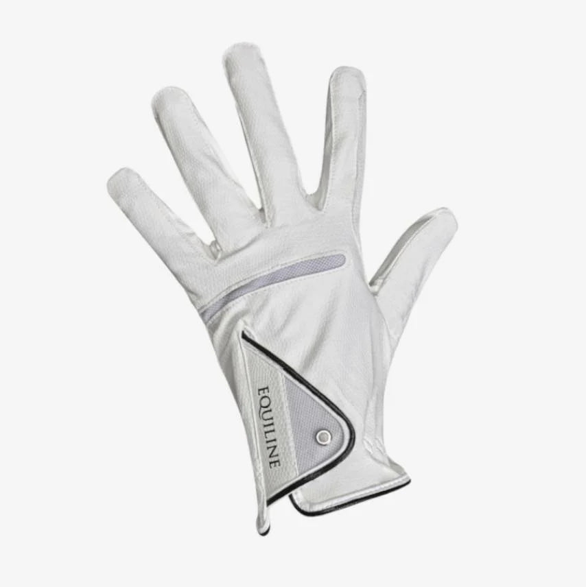Equiline White Unisex X-Glove - Sale Bin!
