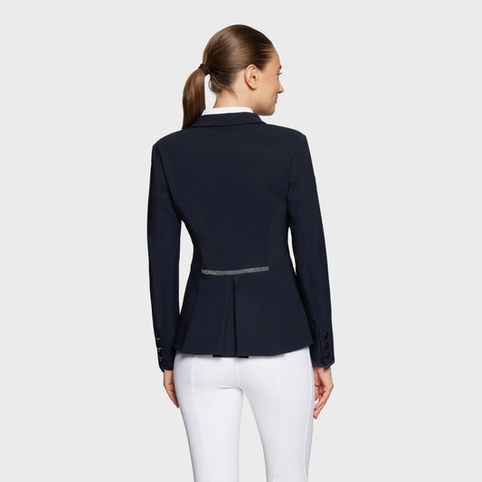 Samshield Victorine Crystal Fabric Womens Competition Jacket - Navy