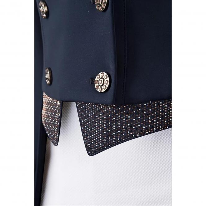 Animo Lirose Womens Tailcoat - Navy - IT 38 / NZ 6