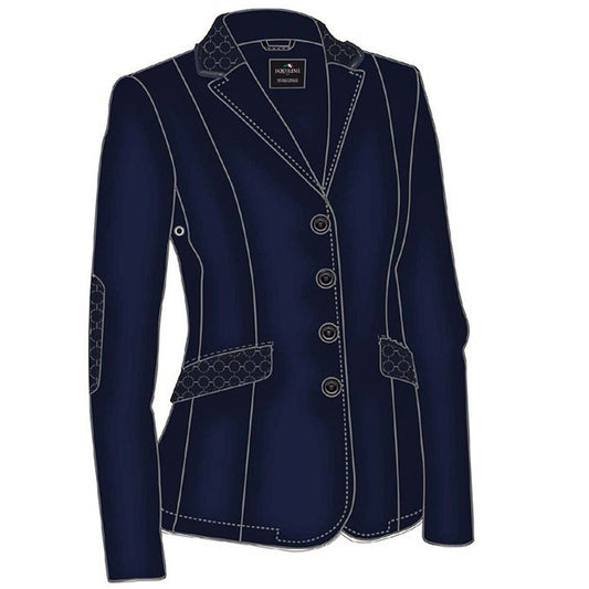 Equiline Florence Womens Competition Jacket - Navy IT 36 / NZ 4