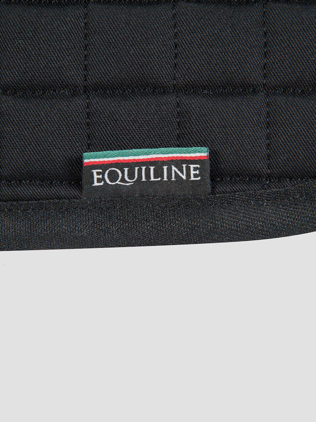 Equiline Quadro Plain Saddle Blanket - white Jumping Full