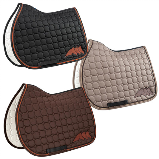 Equiline Octagon Flash Set - Saddle Blanket & Earnet - Brown