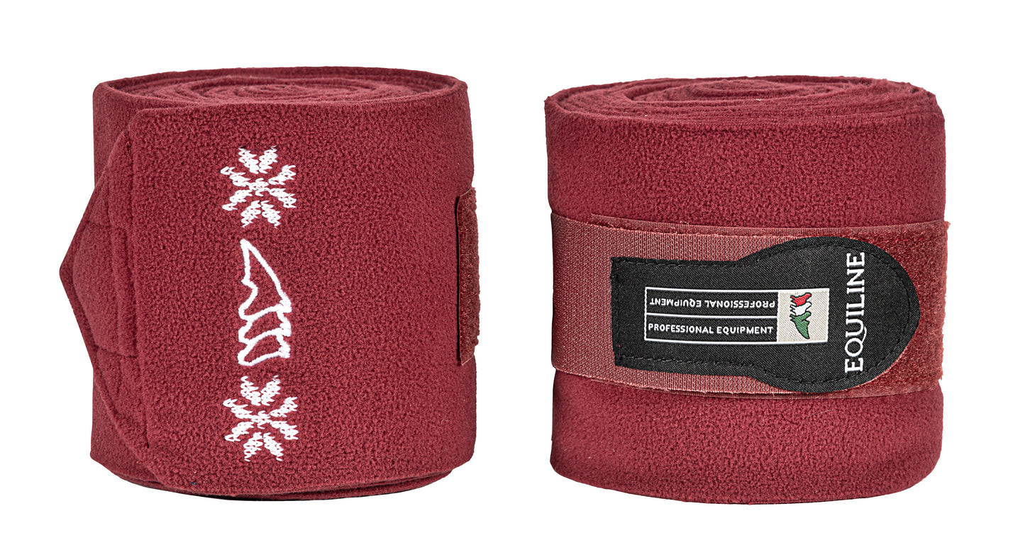 Equiline Dancer Fleece Bandages