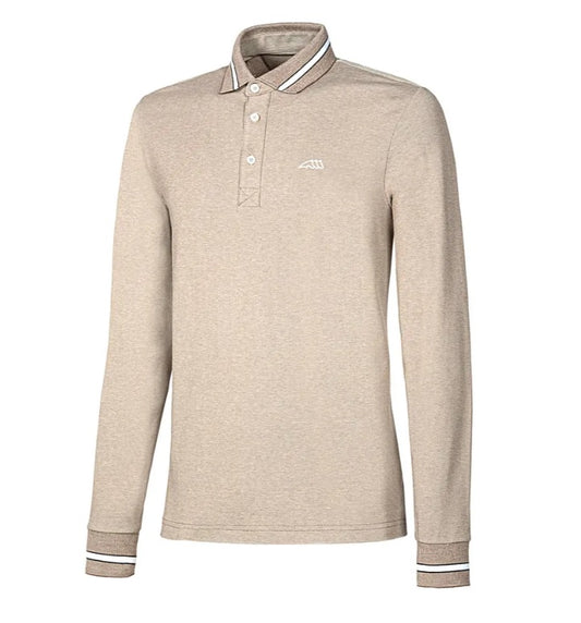 Equiline Egord Long Sleeve Mens Polo