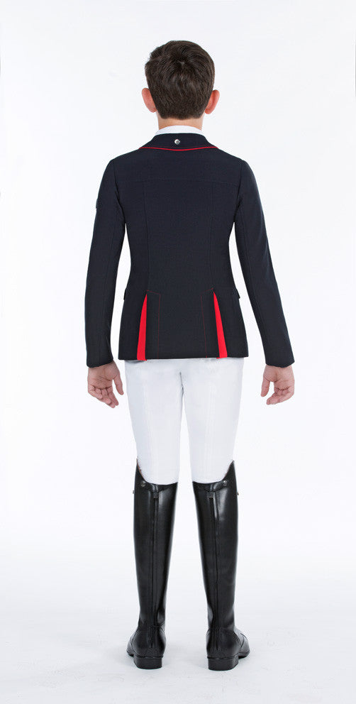 Equiline Dante Boys Competition Jacket - Black 12/13