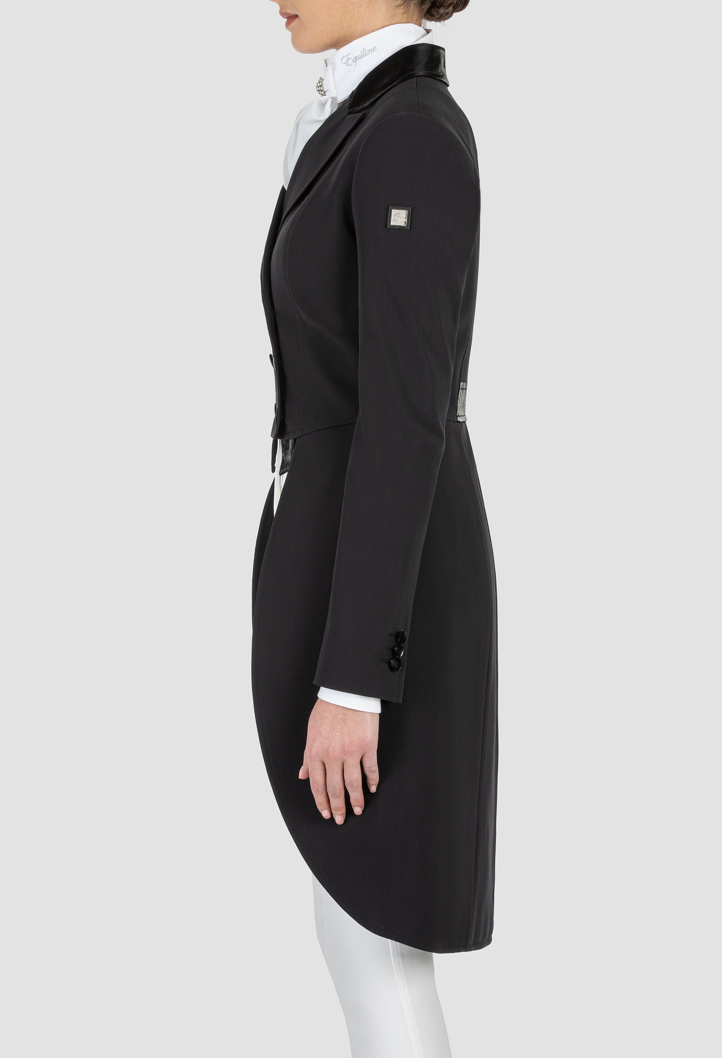 Equiline Gremeg Womens Competition Tailcoat  - Black IT 42 / NZ 10