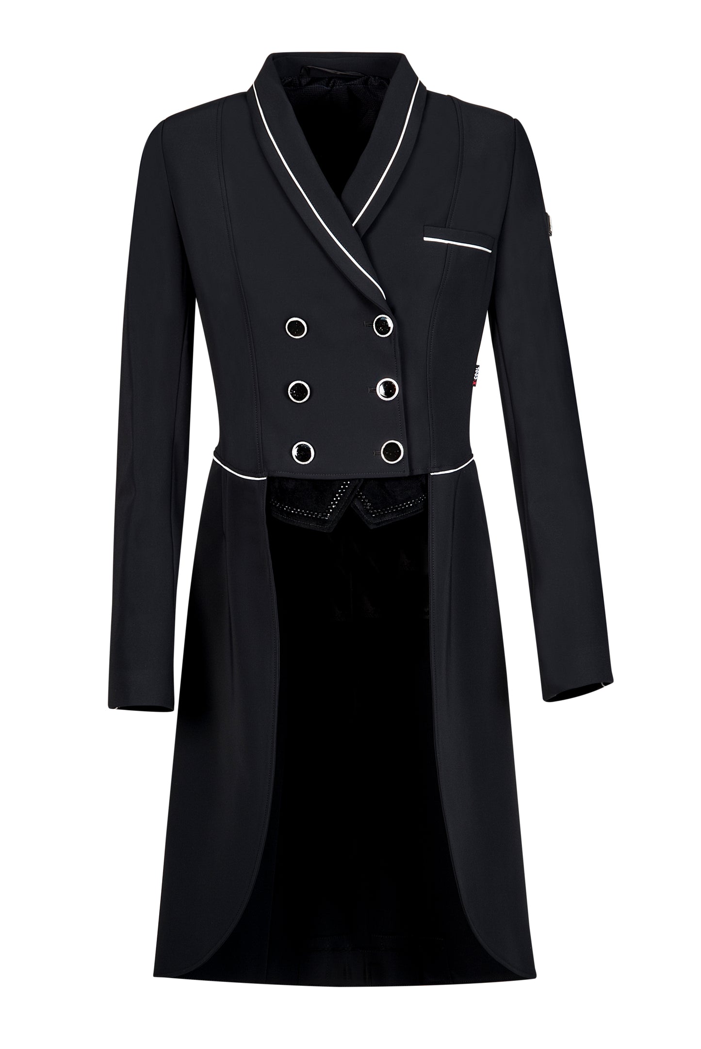 Equiline Crystal Womens Tailcoat: Navy IT 42 / NZ 10
