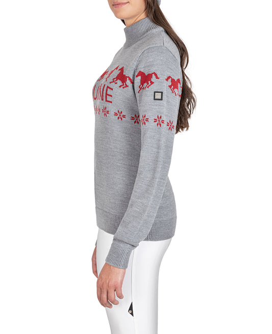 Equiline Rudolph Womens Turtleneck Jumper