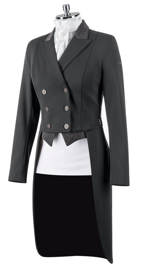 Animo Lirose Womens Tailcoat - Navy - IT 38 / NZ 6