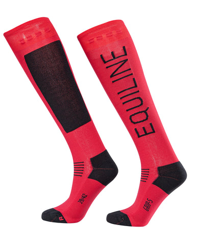 Equiline Contemporary Logo Socks - T11313
