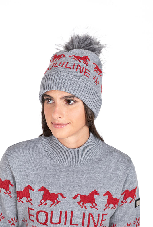 Equiline Comet Beanie - Navy