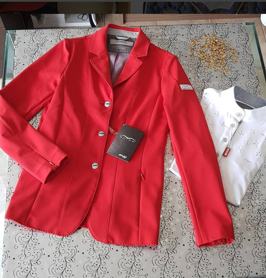 Animo Lido Girls Competition Jacket - Red 10
