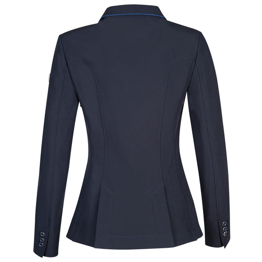 Equiline Christine Womens Competition Jacket - Blue IT36/NZ4