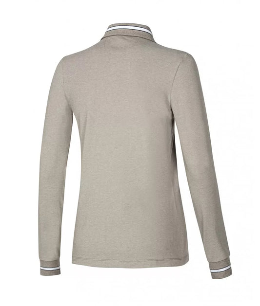 Equiline Women's Polo Shirt Elenoe Long Sleeve