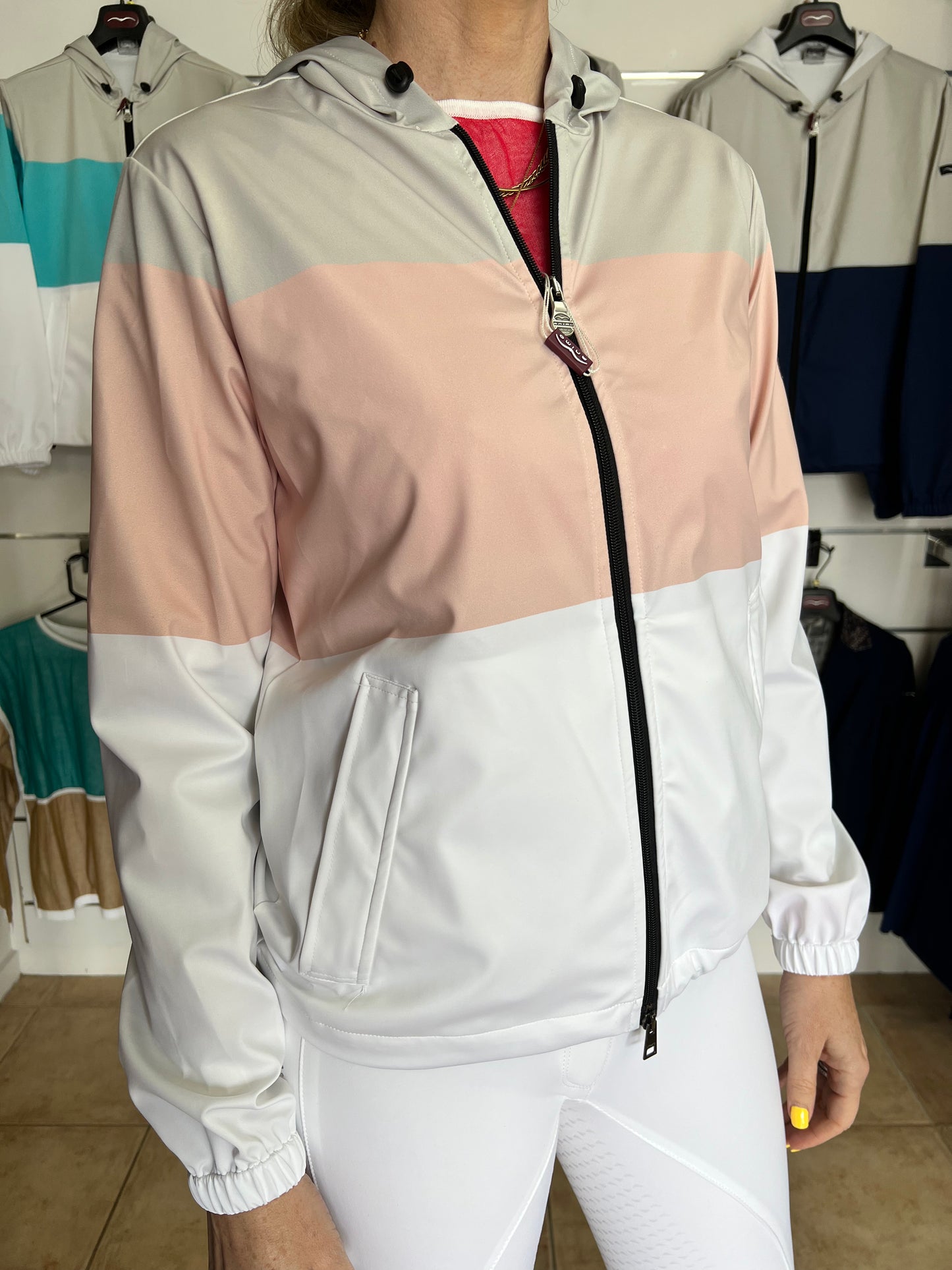 Animo Lefleur Womens Lightweight Windbreaker