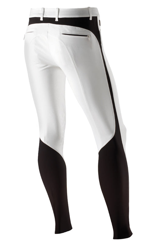 Equiline Mens Adam Breeches - White