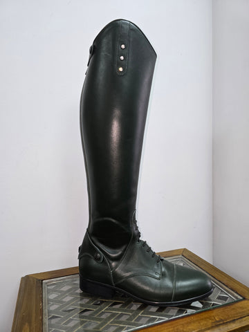 Sergio Grasso Ferrara Bottle Green Crystal Boots