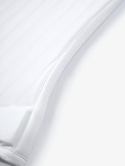 PS of Sweden Stripe Jump Saddle Pad - White