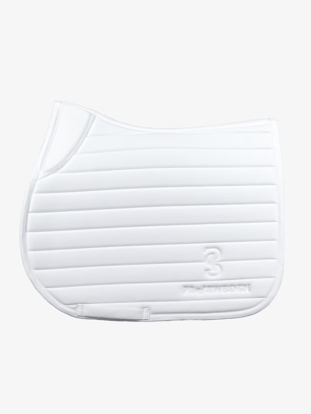 PS of Sweden Stripe Jump Saddle Pad - White