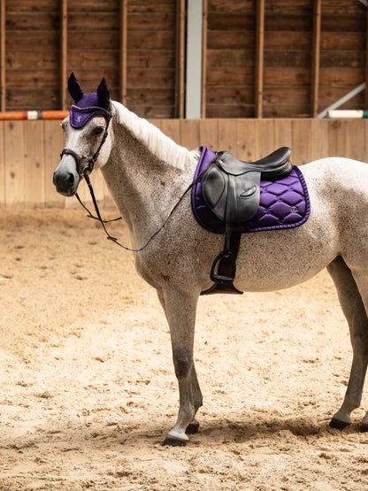 PS of Sweden Ruffle Jump Saddle Pad - Eclipse Purple