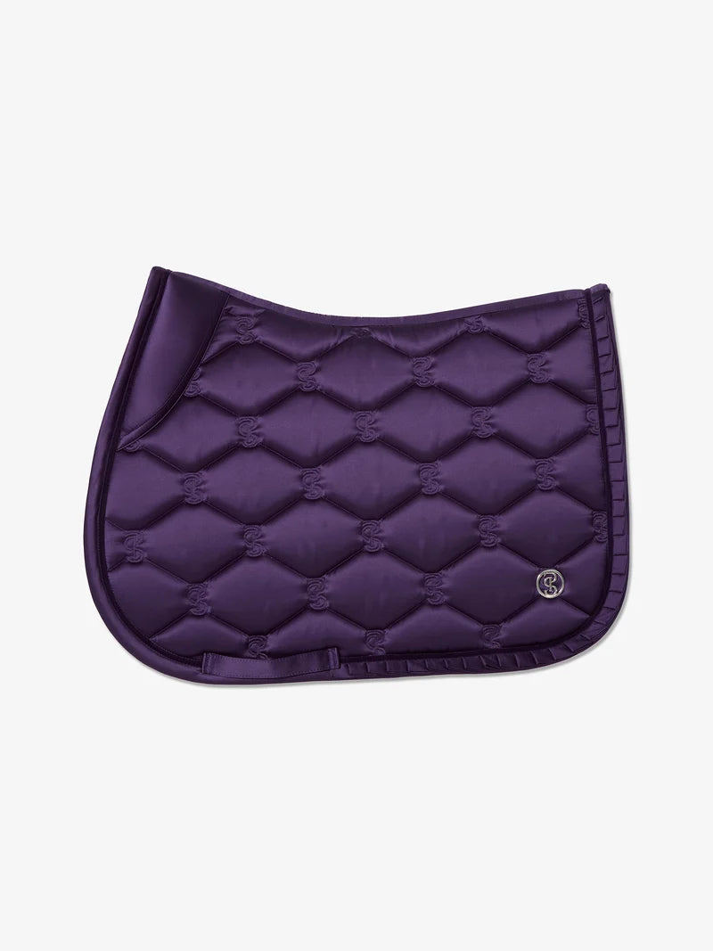 PS of Sweden Ruffle Jump Saddle Pad - Eclipse Purple