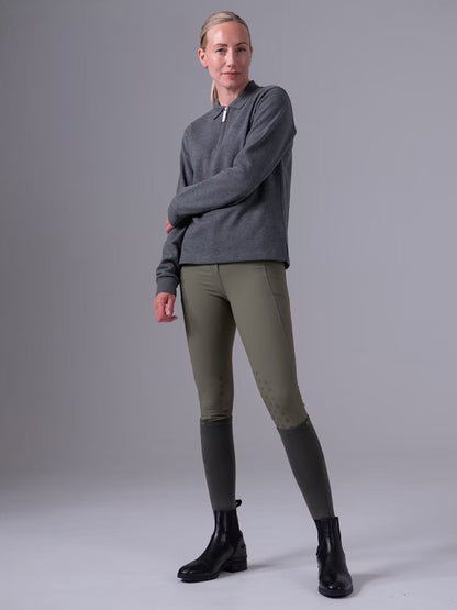 PS of Sweden Olivia Polo Shirt - Dark Grey