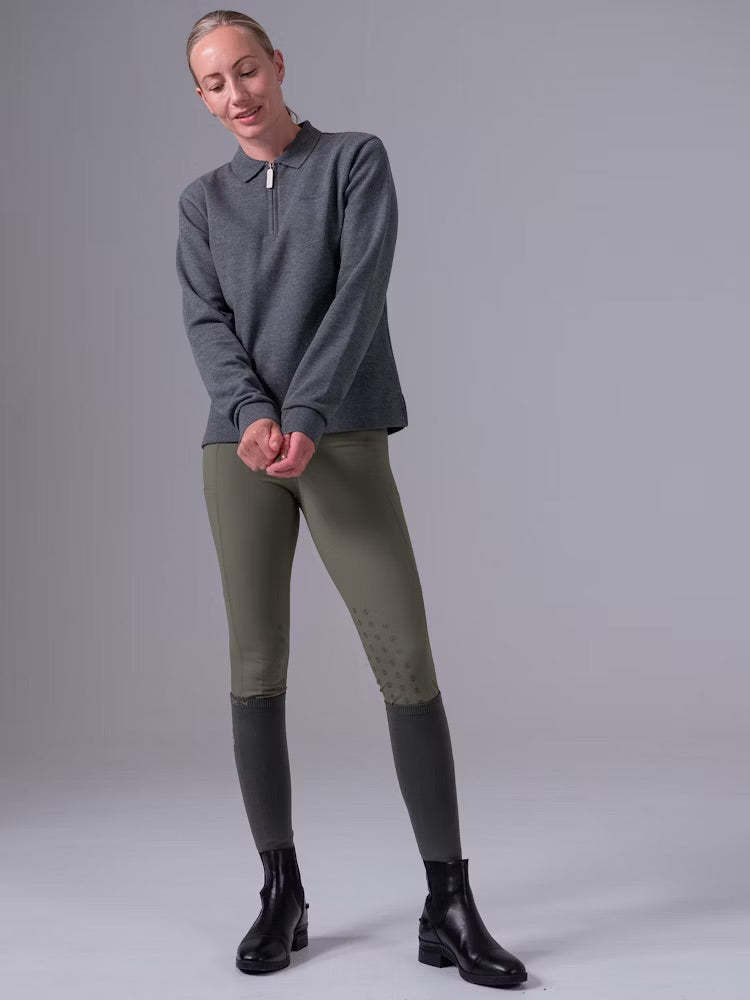 PS of Sweden Olivia Polo Shirt - Dark Grey