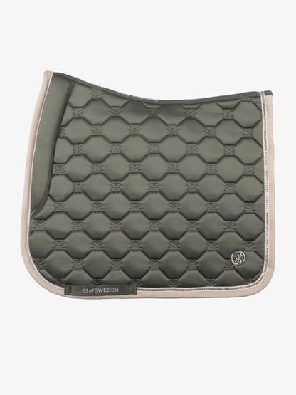 PS of Sweden Vintage Monogram Dressage Saddle Pad - Mist Green