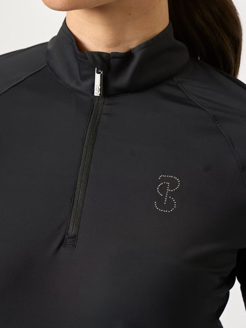 PS of Sweden Evelina L/S Crystal Logo Top
