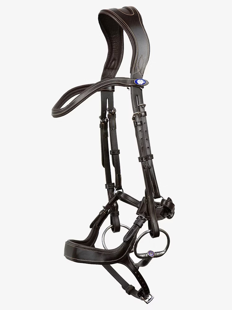 PS of Sweden Pioneer Bridle - Black Cob (2)