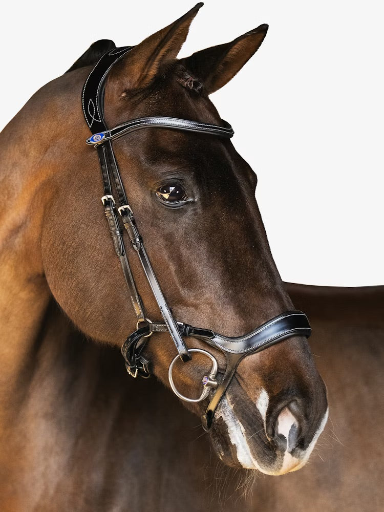PS of Sweden Pioneer Bridle - Black Cob (2)